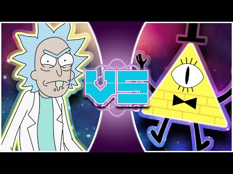RICK SANCHEZ vs BILL CIPHER! (Rick and Morty Animation) ft: Just A Robot | REWIND RUMBLE