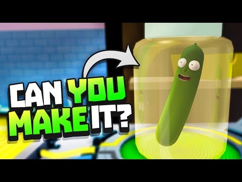 CAN WE MAKE PICKLE RICK!? - Rick and Morty: Virtual Rick-ality VR - VR HTC Vive Pro Gameplay