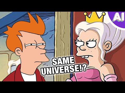 Are Disenchantment and Futurama Set in the Same Universe? (Animation Investigation)