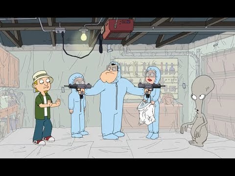 American Dad - Jeff discovers that roger is an alien[ American Dad]