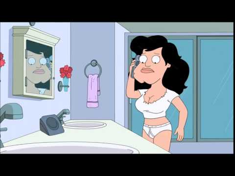 American Dad - Stan turns into a woman