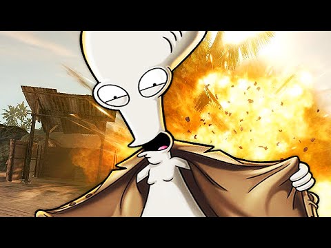 ROGER THE ALIEN PLAYS CALL OF DUTY! (Hilarious VOICE TROLLING)