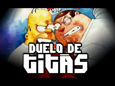 Homer Simpson VS. Peter Griffin | Duelo de Titãs