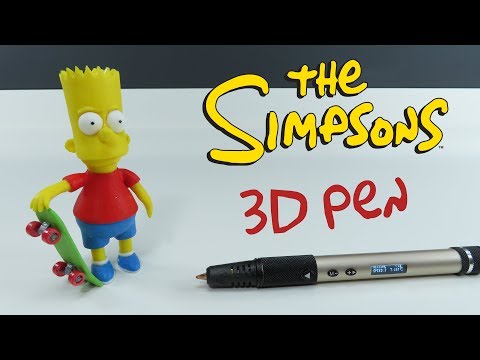 Bart Simpson - 3D pen creation