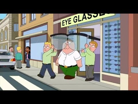 Family Guy Peter Gets Smarter Glasses