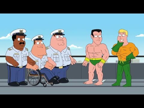 Aquaman Shows Off to Peter - Family Guy