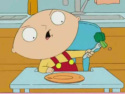 Stewie Griffin vs Broccoli - Family Guy