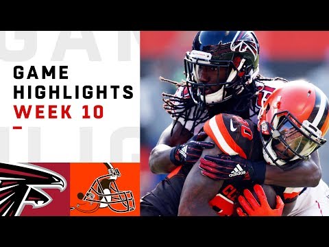 Falcons vs. Browns Week 10 Highlights | NFL 2018