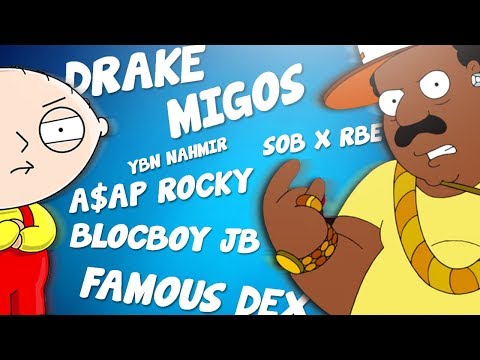 Stewie & Cleveland RAP Modern Rap Songs! | 2018