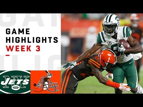 Jets vs. Browns Week 3 Highlights | NFL 2018