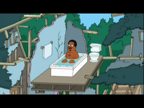Family Guy | Cleveland's Bathtub Gag compilation