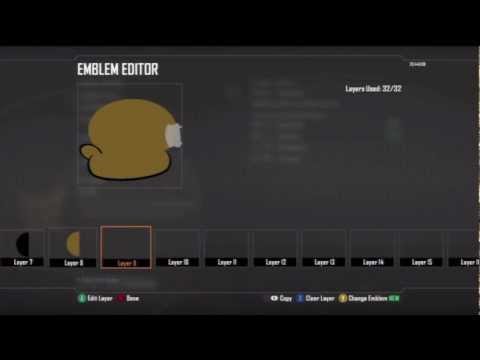 Black Ops 2 Emblem Tutorial: Rallo from The Cleveland Show
