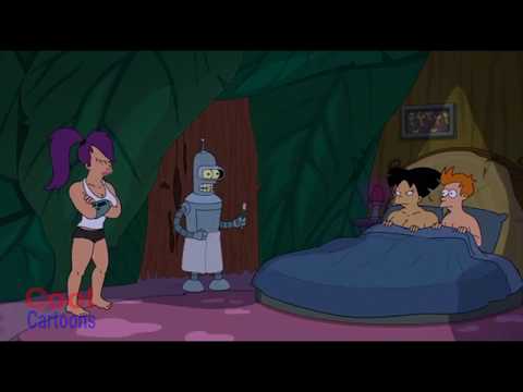 Futurama - Fry Caught in bed with Amy