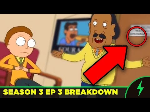 Rick and Morty "Pickle Rick"  - Every Joke You Missed! 3x03 Breakdown