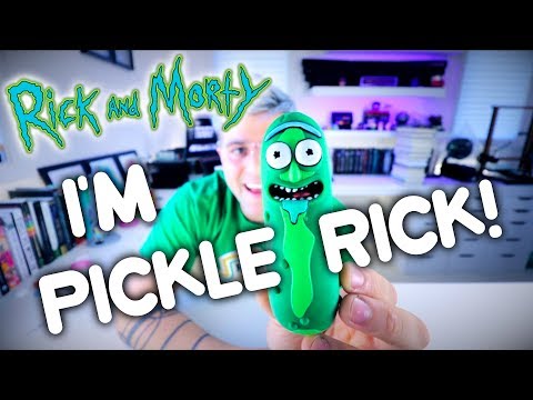 3D Print of Pickle Rick From Rick and Morty
