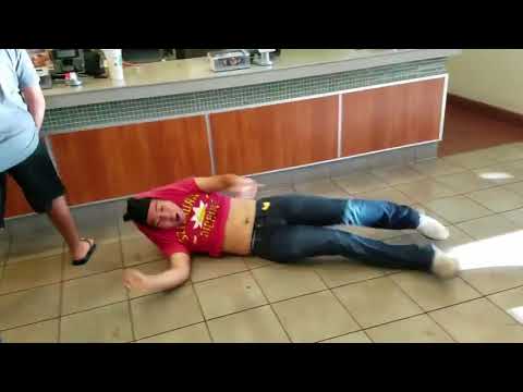 Autistic Rick And Morty Fan Jumps On Mcdonald Counter Shouting 'Pickle Rick''