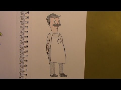 373 - How to Draw Bob Belcher from Bob's Burgers
