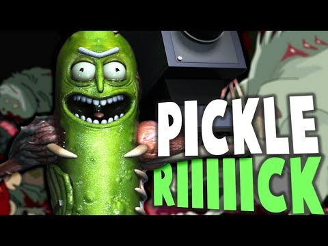 PICKLE RICK THE GAME! (Rick and Morty RipOff Game) - Gameplay
