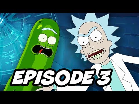 Rick and Morty Season 3 Episode 3 Pickle Rick Easter Eggs and References