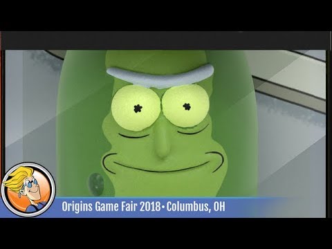 Rick and Morty: The Pickle Rick Game — game preview at Origins 2018